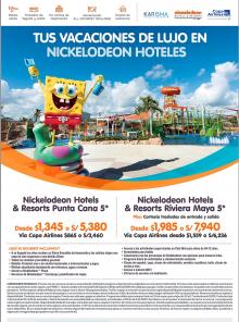 VACACIONES DE LUJO EN NICKELODEON HOTELES 